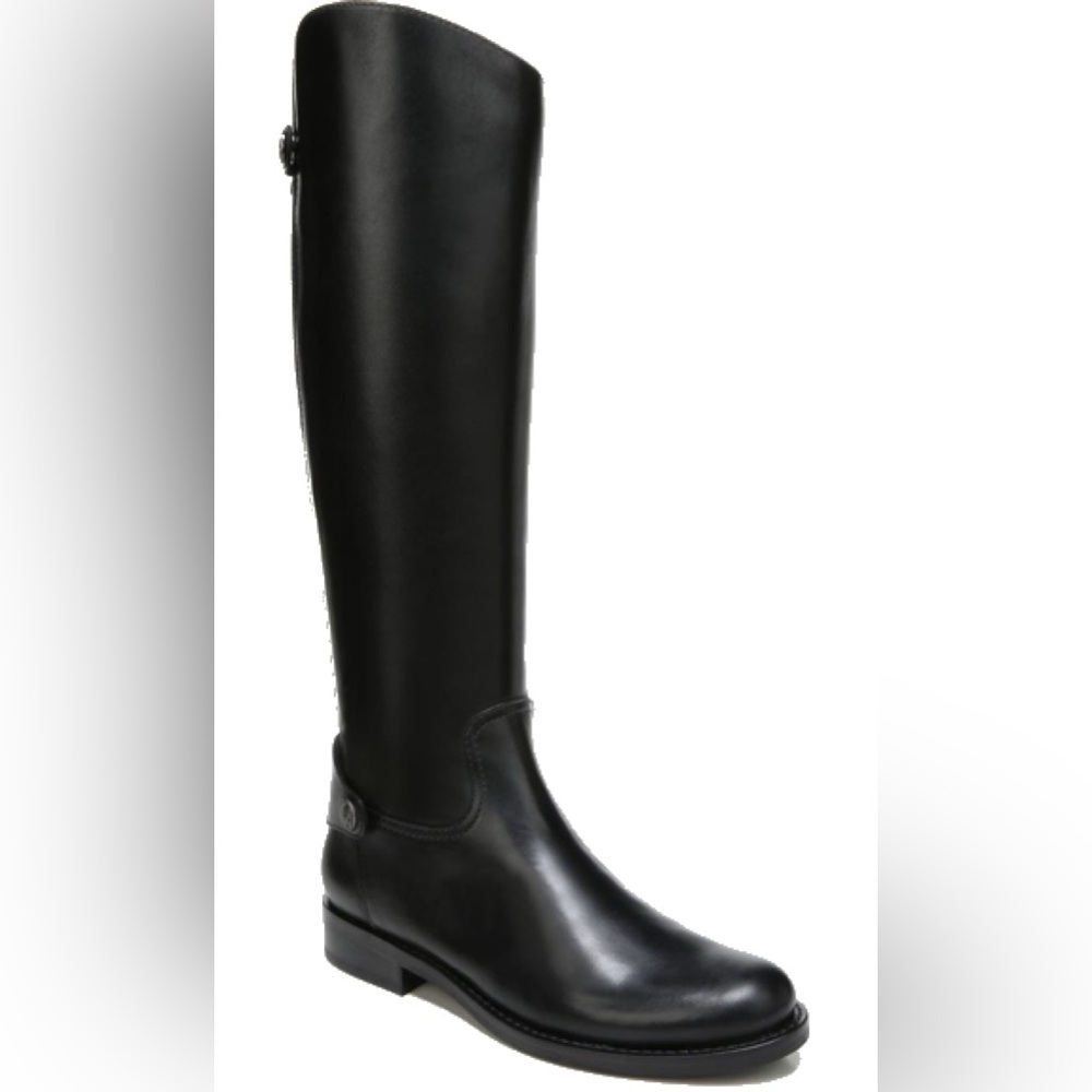 Black riding boots